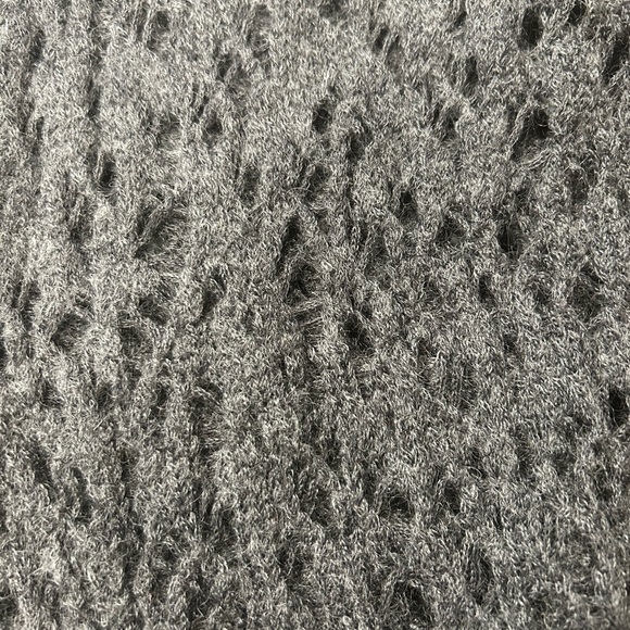 Eileen Fisher Gray/Blue Wool & Mohair Coat Length Cardigan Size Extra-Large - Picture 7 of 7